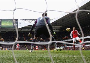 مسوت اوزیل|تاتنهام 2 - 1 آرسنال / لیگ جزیره