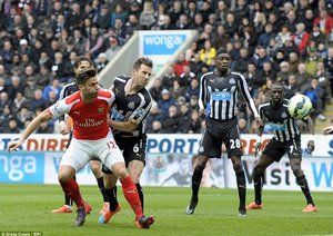 اليوير ژیرود|نیوکاسل 1 - 2 آرسنال / لیگ جزیره