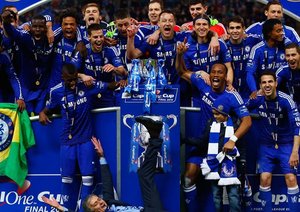 جشن قهرمانی آبی پوشان لندن