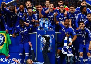 جشن قهرمانی آبی پوشان لندن|چلسی 2 - 0 تاتنهام / جام اتحادیه