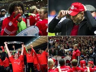 گزارش تصویری - تشریحی از جشن قهرمانی بایرن مونیخ در بوندسلیگا