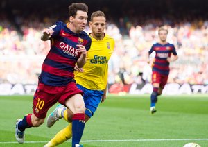 لیونل مسی|بارسلونا 2 - 1 لاس پالماس / لالیگا