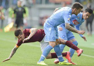 تقابل دو بازیکن|رم 1 - 0 ناپولی / سری آ