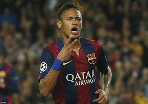 نیمار|بارسلونا 2 - 0 پاریس سن ژرمن / لیگ قهرمانان اروپا