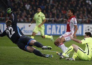 لیونل مسی|آژاكس 0 - 2 بارسلونا / لیگ قهرمانان