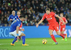 استیون جرارد|لستر سیتی 1 - 3 لیورپول / لیگ جزیره