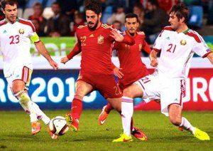 ایسکو|بلاروس 0 - 1 اسپانیا / مقدماتی یورو 2016