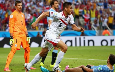 ۶ نکته از بازی اروگوئه - کاستاریکا