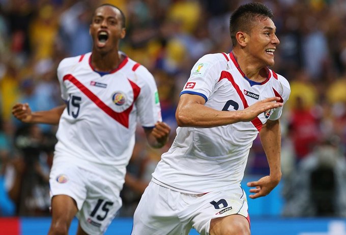 گل دوم کاستاریکا به اروگوئه