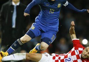 لیونل مسی|آرژانتین 2 - 1 کرواسی / دیدار دوستانه