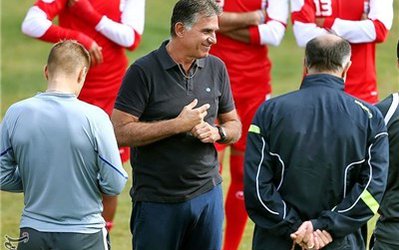 اضافه شدن مربی تیم ملی و مصاحبه کی‌روش با اتریشی‌ها