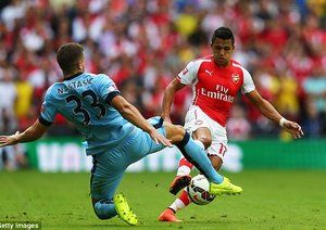 الکسیس سانچز|آرسنال 3-0 منچستر سیتی / جام خیریه