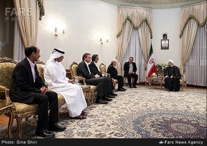 دیدار  سپ بلاتر با روحانی