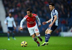 سانتی کازورلا|وست برومویچ 0 - 1 آرسنال / لیگ جزیره