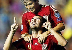 داوید سیلوا|اسپانیا 5 –1 مقدونیه / مقدماتی یورو 2016