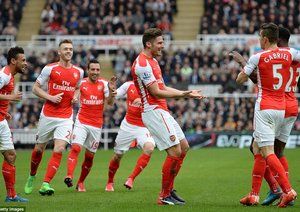 دنی ولبک|نیوکاسل 1 - 2 آرسنال / لیگ جزیره