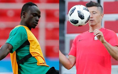  تقابل دیدنی سادیو مانه و لواندوفسکی ستاره های سنگال و لهستان 