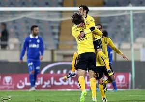 شادمانی بازیکنان سپاهان