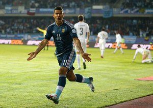 سرخیو  آگوئرو|آرژانتین 1 - 0 اروگوئه / کوپا آمریکا 2015