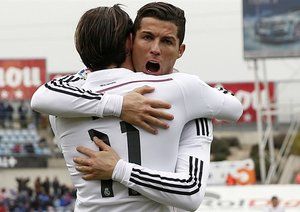 گرت بیل - رونالدو|ختافه 0 - 3 رئال مادرید / لالیگا