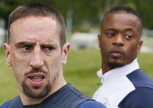 پاتریس اورا -  ریبری|تمرین تیم ملی فرانسه