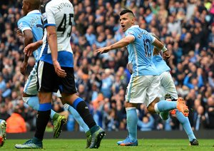 سرخیو آگوئرو|منچستر سیتی 6 - 1 نیوکاسل / لیگ جزیره