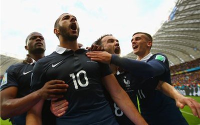 گزارش تصویری غلبه خروس‌ها بر هندوراس