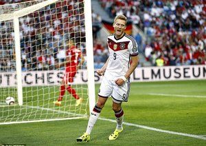 آندره شورله|جبل الطارق 0 - 7 آلمان / مقدماتی جام ملت های اروپا