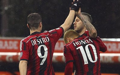 سری‌آ | میلان 3 - کالیاری 1 / پیپو نفسِ راحتی کشید!