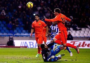 لیونل مسی|دپورتیوو لاکرونیا 0 - 4 بارسلونا / لالیگا