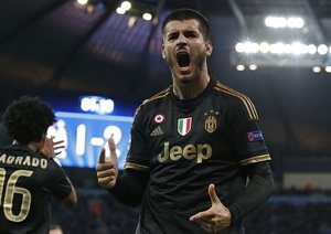 آلوارو موراتا|منچستر سیتی 1 - 2 یوونتوس / لیگ قهرمانان