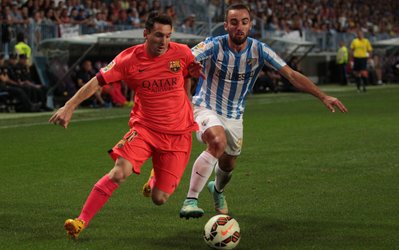 لالیگا | مالاگا 0 - بارسلونا 0 / توقف بارسا پس از 4 پیروزی متوالی