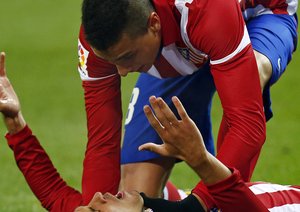 اتلتیکو مادرید ۲-۱ سنت آندرا/کوپا دل ری