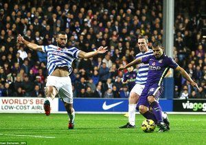 سرخیو آگرو|کوئینز پارک رنجرز 2 - 2 منچستر سیتی / لیگ برتر