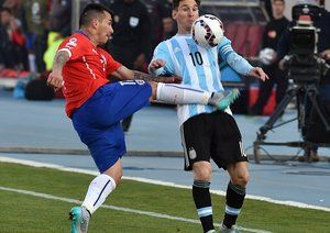 لیونل مسی|شیلی 0 (3) - (1) 0 آرژانتین / فینال کوپا آمریکا