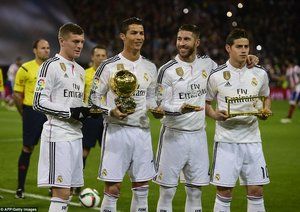 سرخیو راموس - رونالدو - خامس - کروس|رئال مادرید 2 - 2 اتلتیکو مادرید / جام حذفی اسپانیا