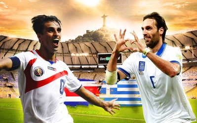 پیش بازی کاستاریکا – یونان / نبرد شگفت‌انگیزان