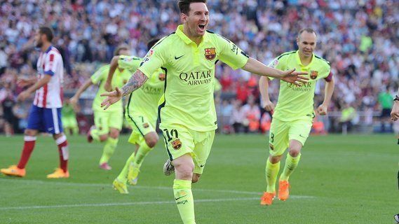 اتلتیکو مادرید 0 - 1 بارسلونا/هفته سی و هفتم لالیگا/خلاصه مسابقه