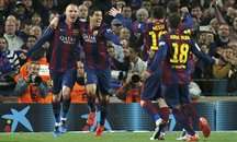 بارسلونا 2 - 1 رئال مادرید / لالیگا / گل های بازی