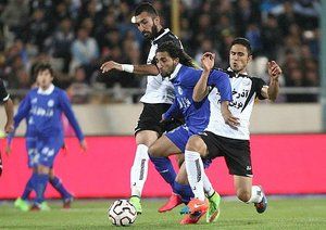 کرار جاسم|استقلال تهران 1 - 1 صبای قم / لیگ برتر