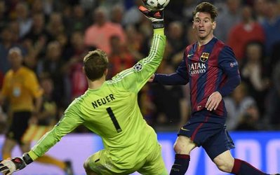 گل دوم مسی به بایرن مونیخ وارد موزه بارسلونا شد