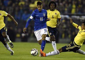 نیمار|برزیل 0 - 1 کلمبیا / کوپا آمریکا  2015