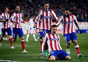 خوزه خیمنز|اتلتیکو مادرید 2 - 0 رئال مادرید / جام حذفی اسپانیا