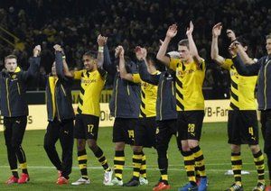 شادی بازیکنان دورتموند|بوروسيا دورتموند 4 - 2 ماینتس / بوندسلیگا