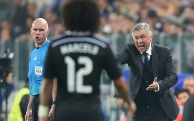 آنچلوتی: رئال بدشانسی آورد / تغییر سیستم یووه به 2-5-3 کار ما را مشکل کرد