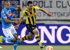 گوکان اینلر|یانگ بویز 2 - 0 ناپولی / لیگ اروپا