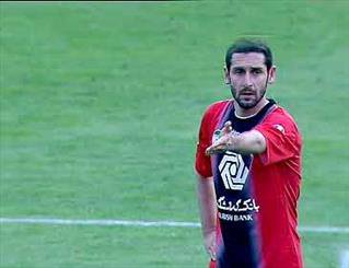 خلعتبری به تمرین پرسپولیس رفت