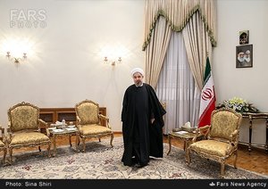 دیدار  سپ بلاتر با روحانی