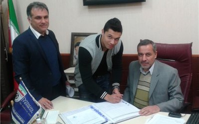 بازیکن آلمانی -  برزیلی استقلال در آکادمی فوتبال حاضر شد