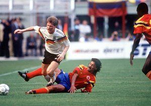 استفان رویتر|کلمبیا 1-1 آلمان،  جام جهانی 1990